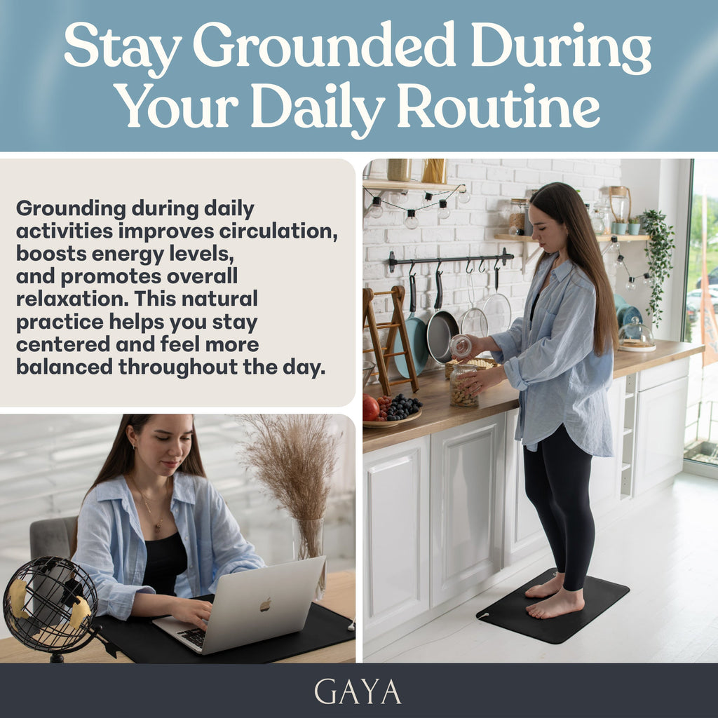 Groundiva™ Grounding Mat | Earthing Mat for Better Sleep