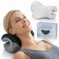 Groundiva™ Neck Stretcher for Pain Relief | Cervical Traction with Removable Sleeve