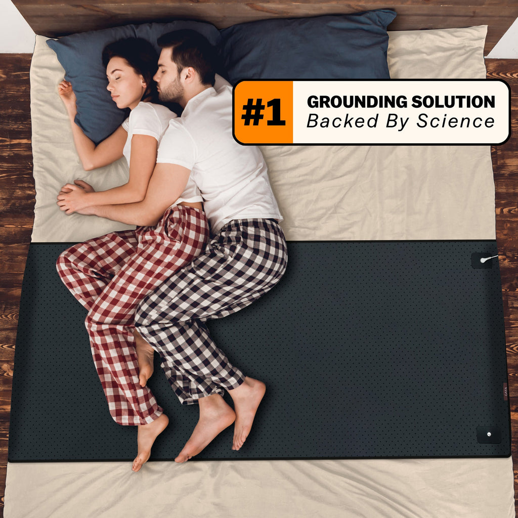 Groundiva™ Grounding Mat for Bed | Earthing Mat, Twin to King