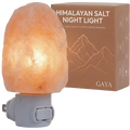 Groundiva™ Himalayan Salt Night Light | Amber Plug-in Lamp
