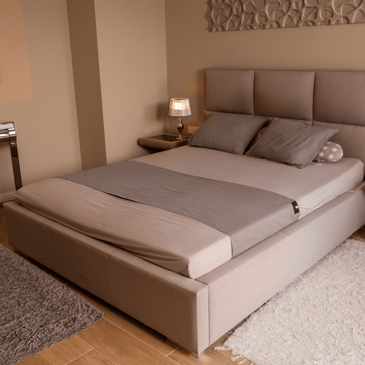 GAYA™ Bed Sheet, Gray or Off White