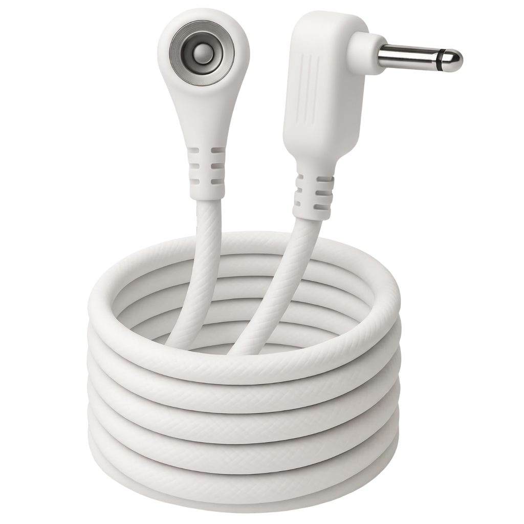Groundiva™ 15 ft Grounding Cord | Replacement Cord for Mats, Sheets & Pads